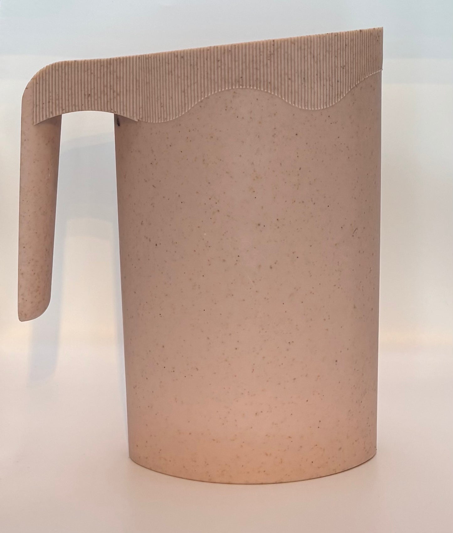 Milk Bag Pitcher Holder Wheat straw Eco Friendly, Pink