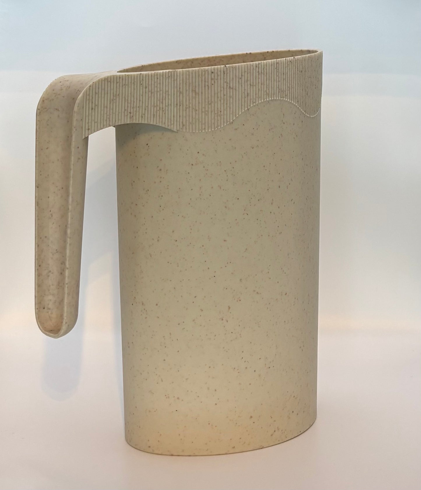 Milk Bag Pitcher Holder Wheat straw Eco Friendly, Beige