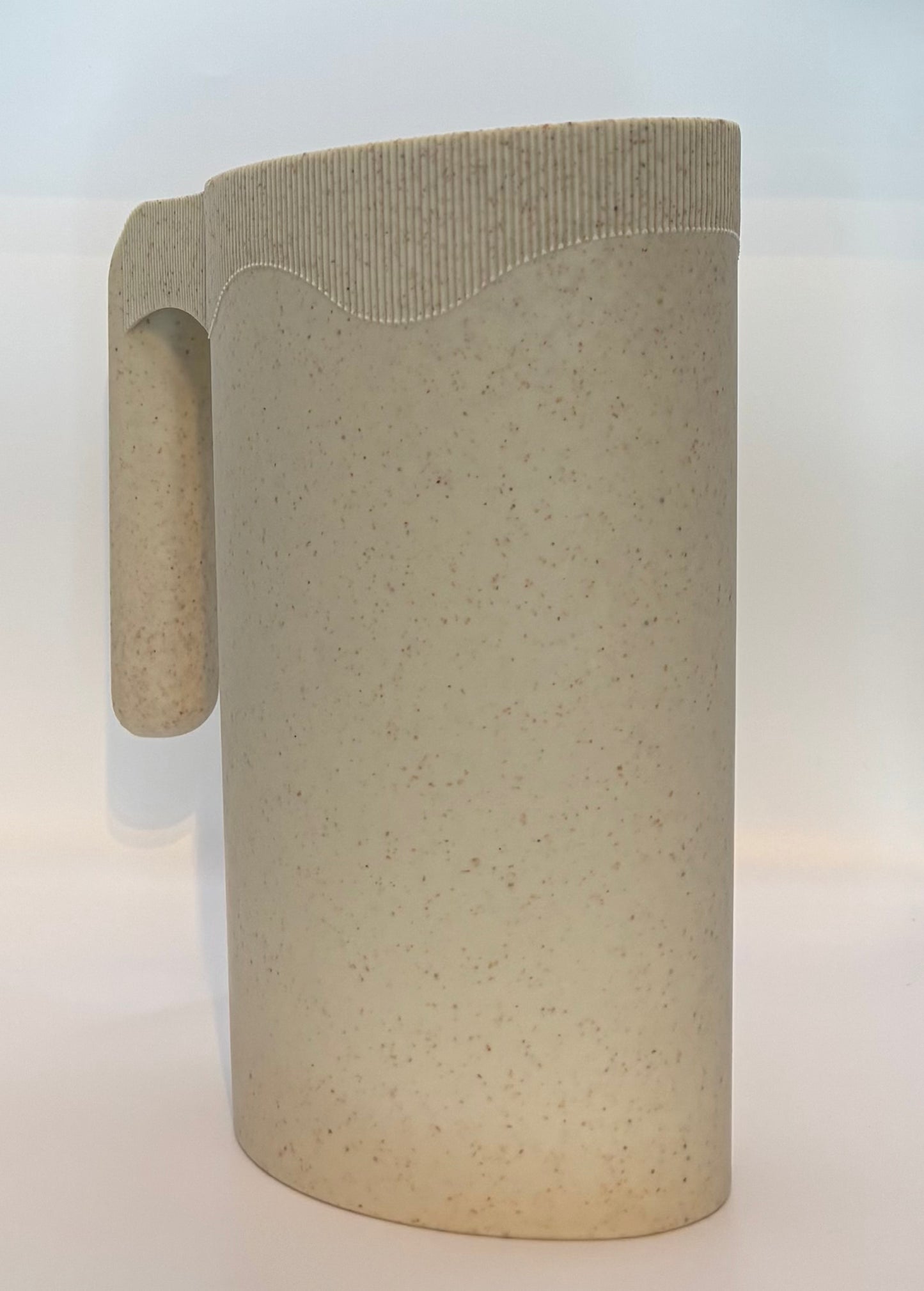 Milk Bag Pitcher Holder Wheat straw Eco Friendly, Beige